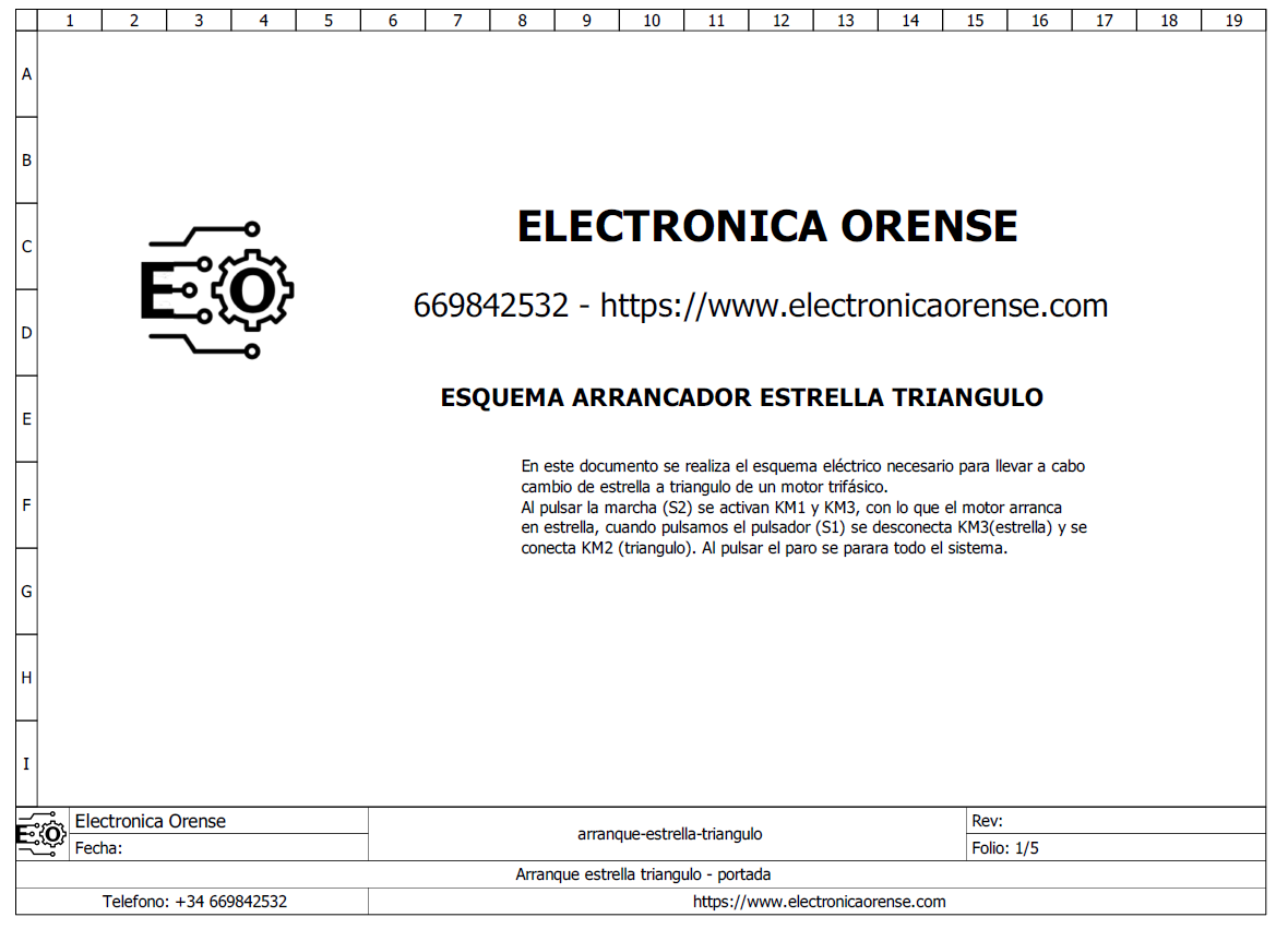 Esquema electrico arranque estrella triangulo para motor trifasico